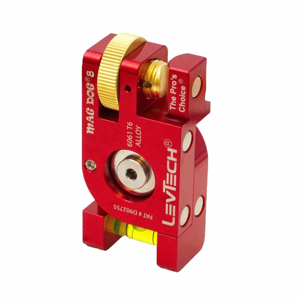 LevTech Mag Dog Red 8-in-1 Conduit Bending Level, large image number 2
