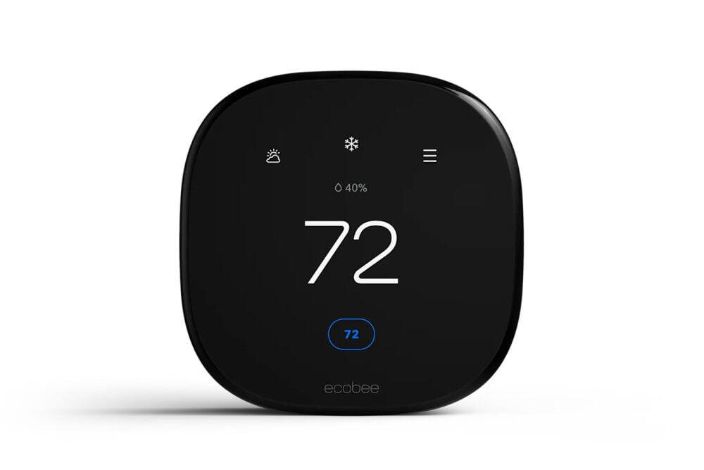 ecobee Smart Thermostat Enhanced Programmable WIFI Thermostat Energy Star Certified, large image number 2
