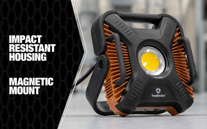 Southwire LED Work Light Rechargeable 6000 Lumen, large image number 2