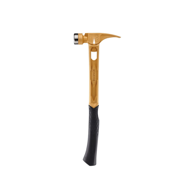 Stiletto TIBONE 15oz Limited Edition Gold Titanium Framing Hammer, swatch