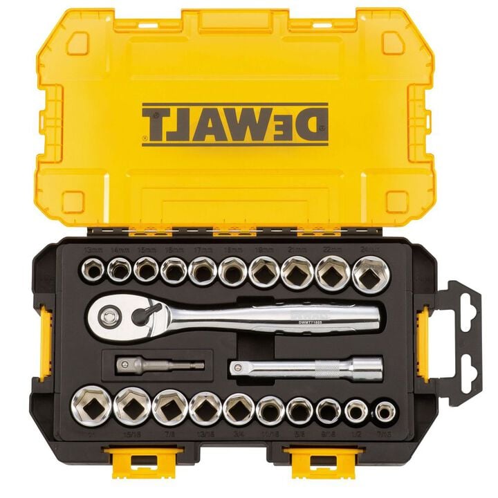 DEWALT 23 piece 1/2 In. Drive Socket Set, large image number 3