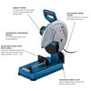 Bosch 15 Amp 14 Inch Abrasive Cut Off Machine, Reconditioned, small image number 3