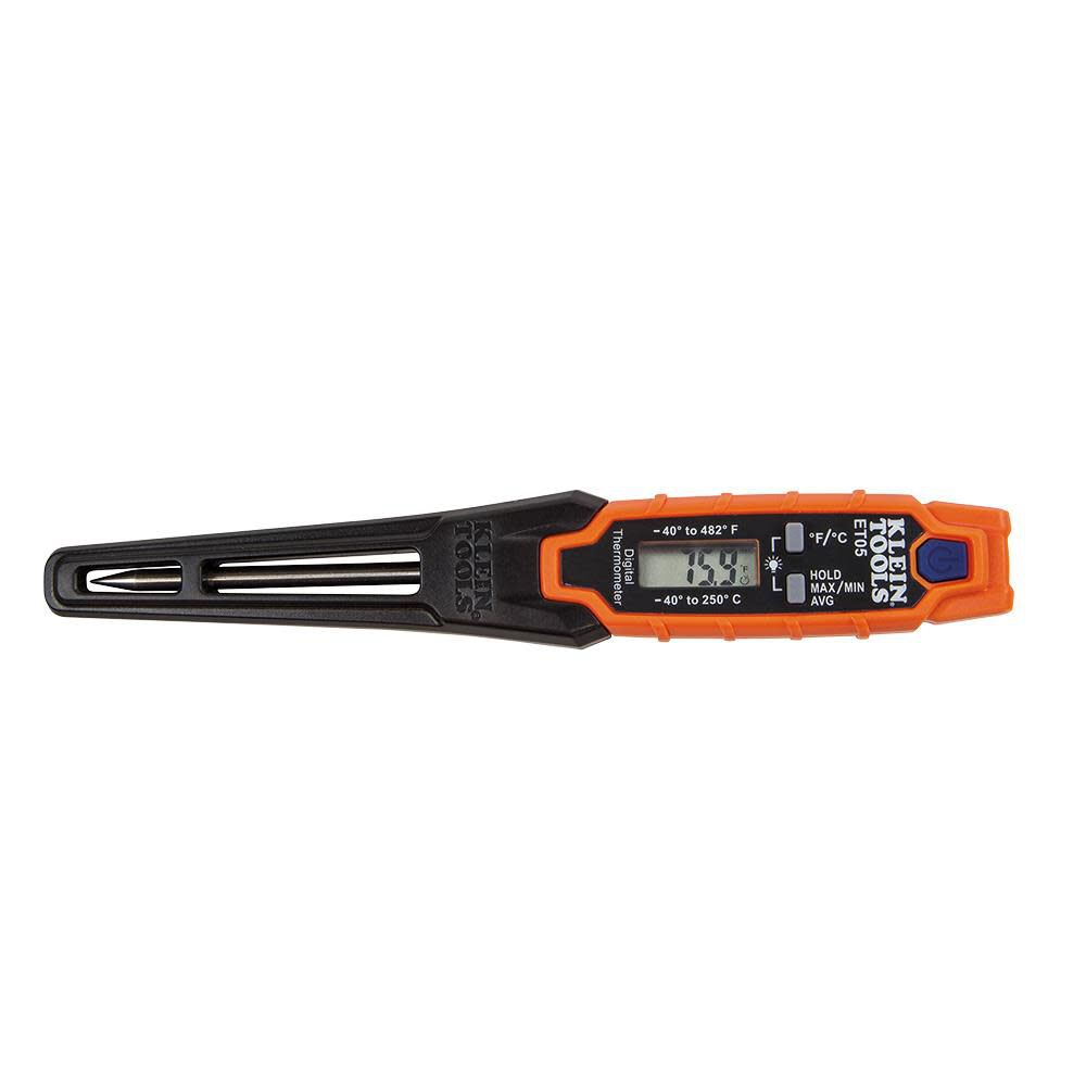 Klein Tools Digital Pocket Thermometer, large image number 1