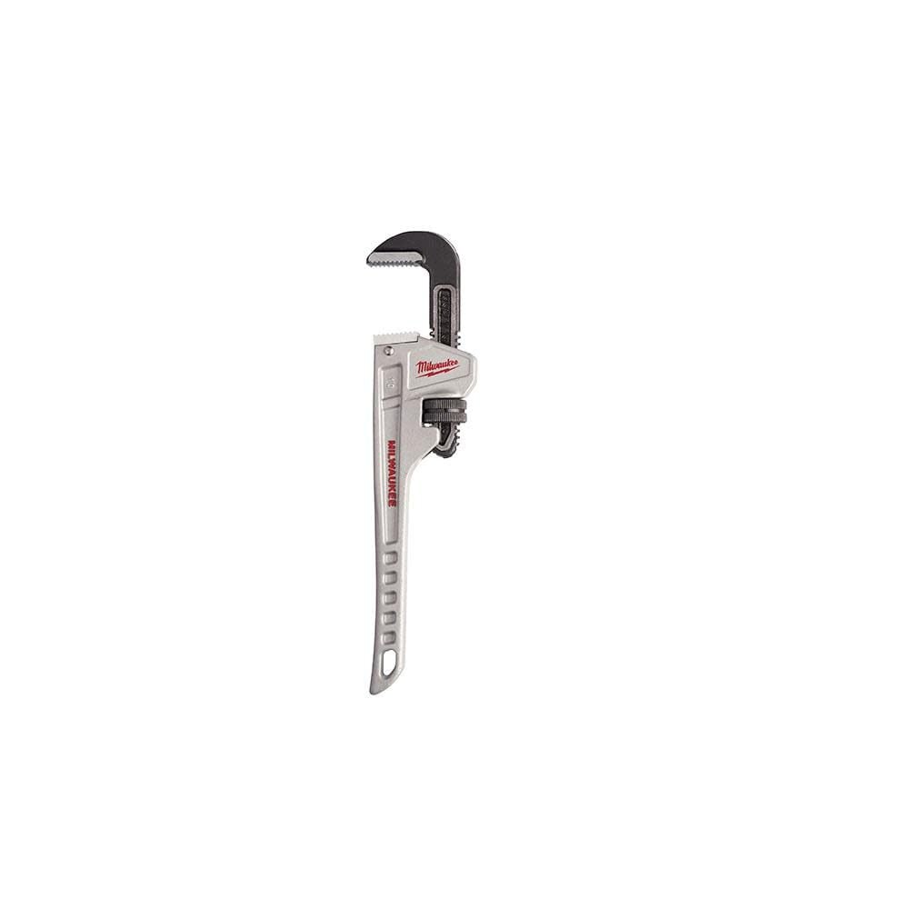 Milwaukee 10 In. Aluminum Pipe Wrench, large image number 1