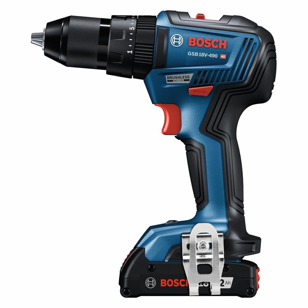 Bosch 18V EC 1/2in Hammer Drill/Driver Kit, large image number 4