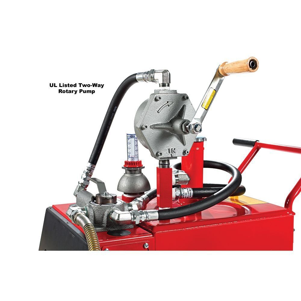 Johndow 30 Gallon UL Steel Manual Pump Gas Fuel Caddy, large image number 8