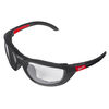 Milwaukee Clear High Performance Safety Glasses with Gasket, small