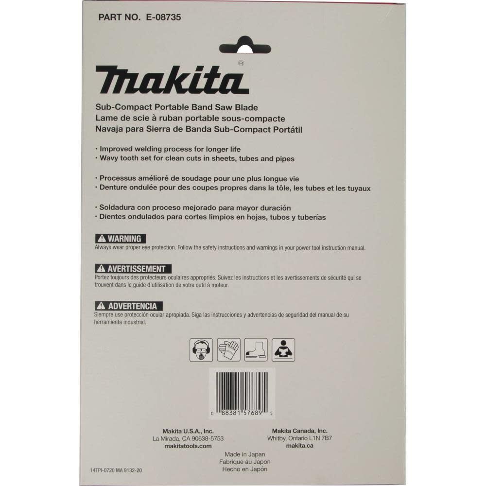 Makita sub compact band discount saw
