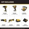 DEWALT 20V MAX 5Ah 5-Tool Combo Kit, small image number 2