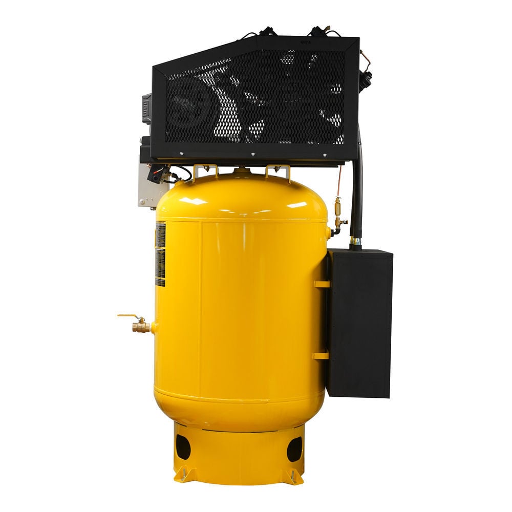 EMAX 208V 7.5HP 3PH 120 Gallon Vertical Air Compressor with Radiator, large image number 3