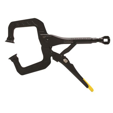 Stanley 11 In. C-Clamp Locking Pliers, large image number 1