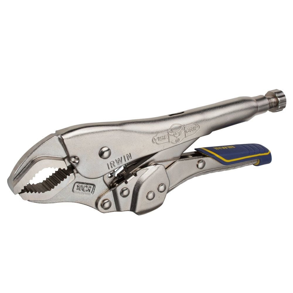 Irwin Vise-Grip Locking Pliers, 10 in Fast Release Curved Jaw, large image number 7