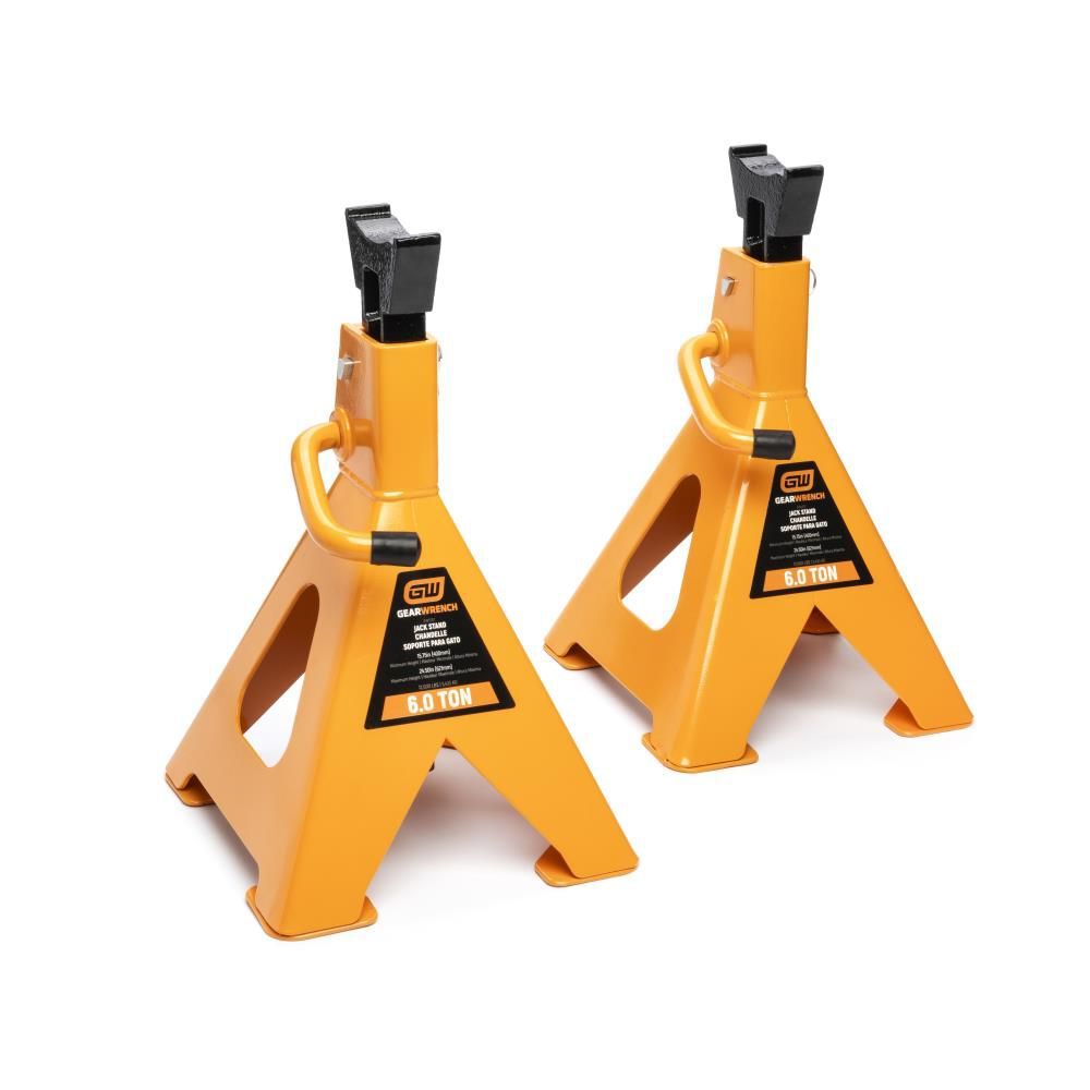 GEARWRENCH 6 Ton Ratcheting Jack Stand 2ct, large image number 3