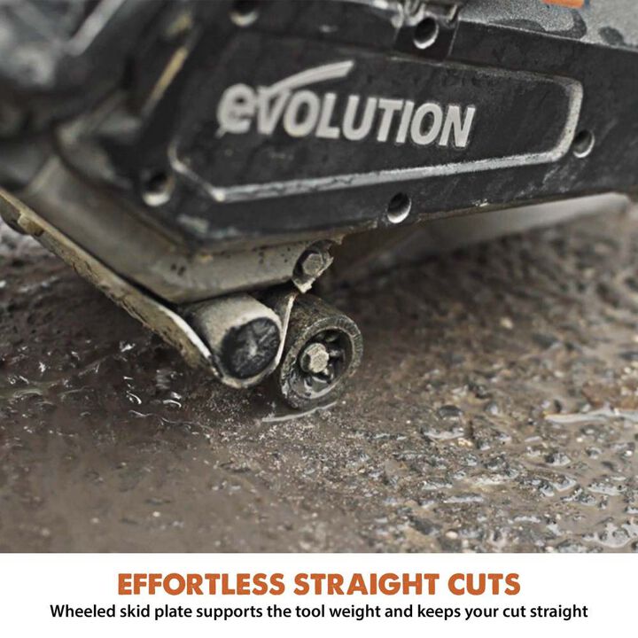 Evolution Power Tools R10DCT-Li 10 Inch Concrete Saw Kit with 8Ah Batteries, large image number 11