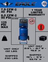 Eagle Compressor Silent Series 20 Gallon Electric Portable Air Compressor, small image number 5