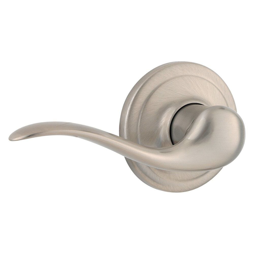 Kwikset Satin Nickel Tustin Surface Mount Left Half Dummy Door Lever, large image number 2