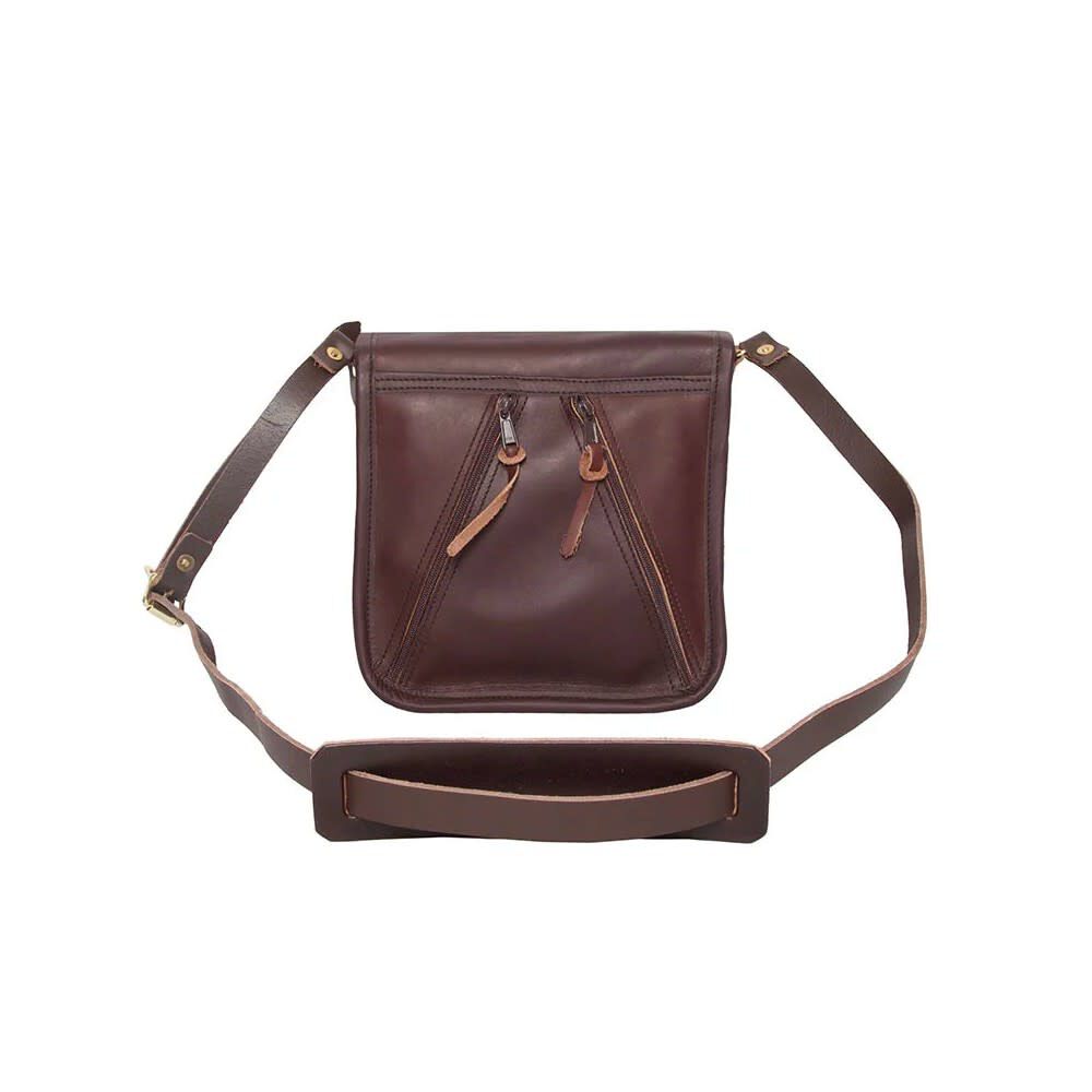 Duluth Pack Brown Leather Conceal Carry Haversack, large image number 2
