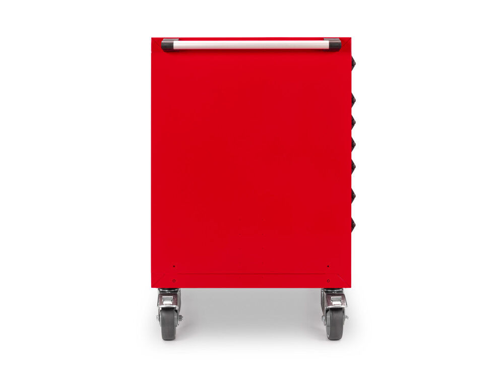 Tekton 7-Drawer Tool Cabinet, Stainless Steel Top, Red (48 x 27 x 41-1/2 Inch), large image number 3