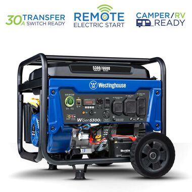 Westinghouse Outdoor Power Portable Generator with CO Sensor