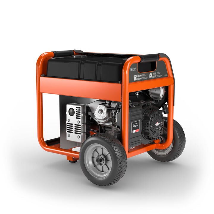 Husqvarna 6500W Electric Start Gas Powered 49-State Portable Generator, large image number 3