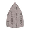 Mirka Abranet 4 Inch x 6 Inch x 6 Inch P80 Grit Grip Triangle Sheet, 50 Pieces, small image number 2
