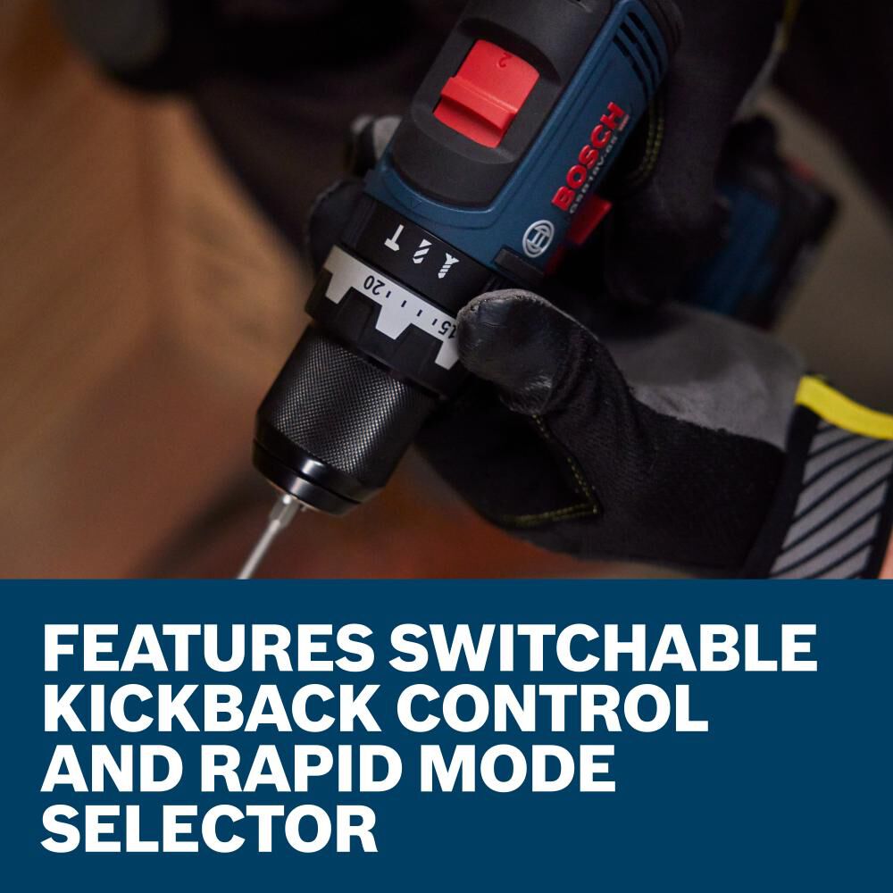 Bosch 1/2 Inch Brushless Hammer Drill/Driver (Bare Tool), large image number 4