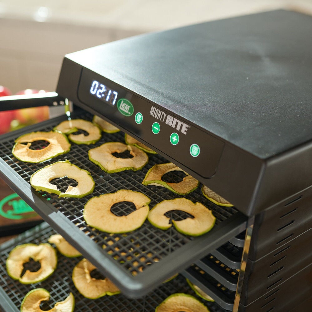 LEM MightyBite Polypropylene and ABS Black 6-Tray Food Dehydrator, large image number 12