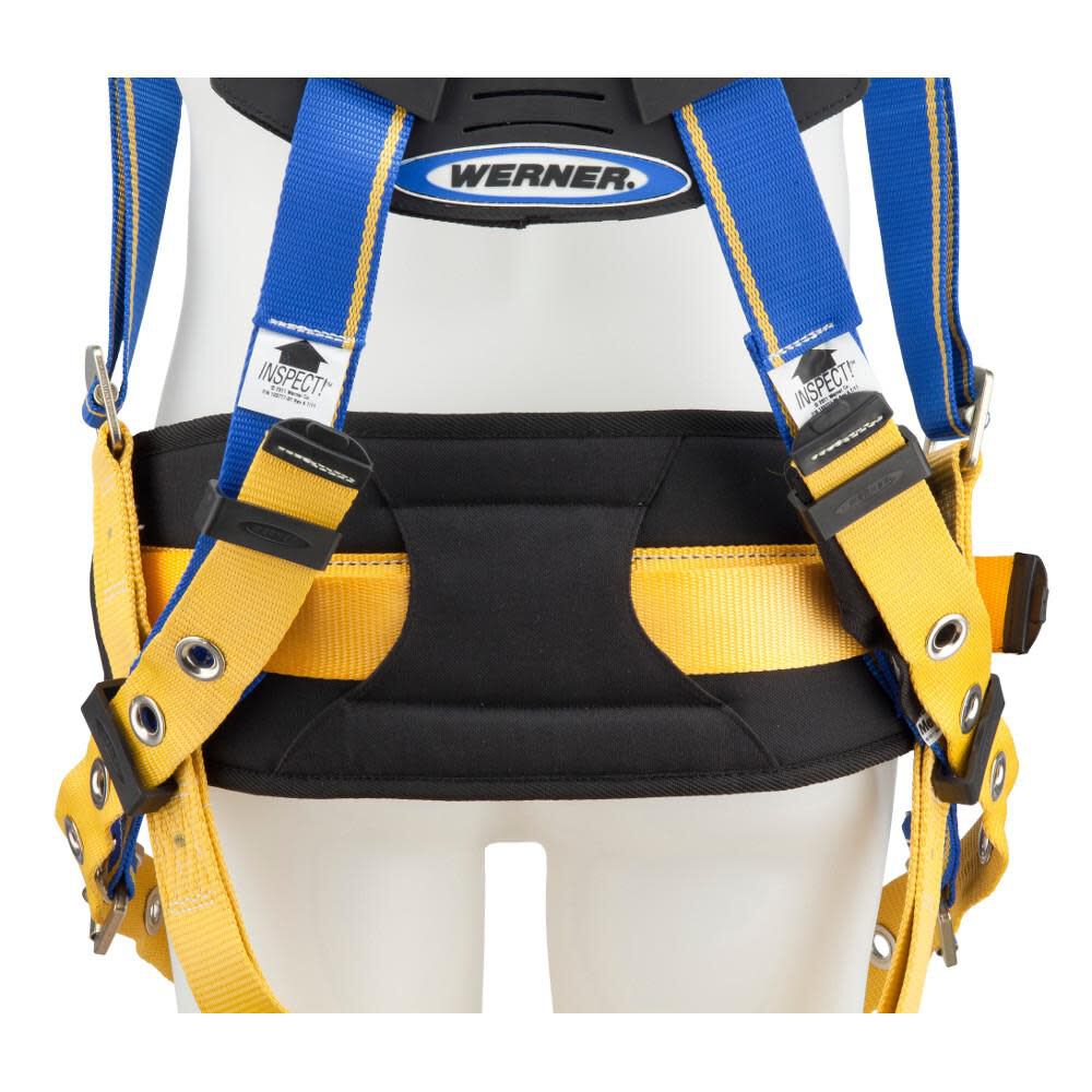Werner Blue Armor Construction (3 D Rings) Harness (XL) Fall Protection Equipment, large image number 8