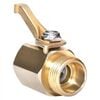 BluBird Avagard 3/4 Inch GHT 23 GPM Brass Thumb Valve, small image number 1
