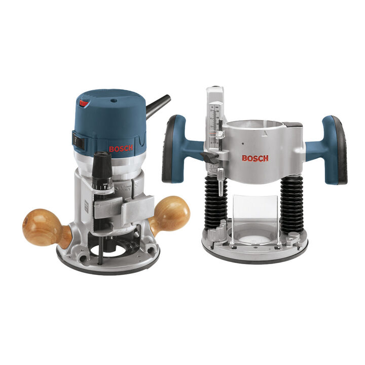 Bosch 2.25 HP Plunge and Fixed-Base Router Kit
