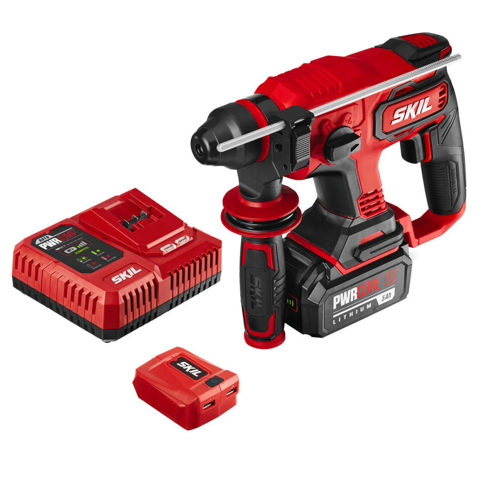 SKIL PWRCORE 20 Rotary Hammer Kit Brushless 20V 7/8in, large image number 5