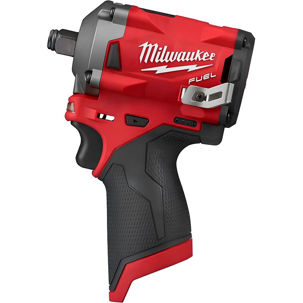 Milwaukee M12 FUEL Stubby 1/2inch Impact Wrench Reconditioned (Bare Tool), large image number 1