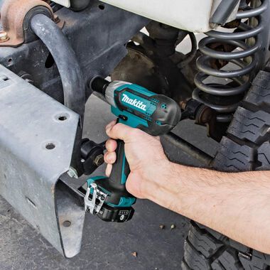 Makita 12V Max CXT Lithium-Ion Cordless 3/8 In. Impact Wrench Kit (2.0Ah), large image number 8
