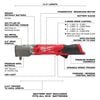 Milwaukee M12 FUEL 3/8 Inch Right Angle Impact Wrench and M12 REDLITHIUM XC5.0 Battery Bundle, small image number 4