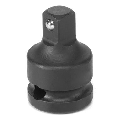 Grey Pneumatic 1/2 Inch Female Drive x 3/4 Inch Male Adapter with Friction Ball