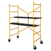 Nu-Wave Mfg 6 Ft 500 Lbs Capacity Collapsible Step Up Mobile Workstand, small image number 1