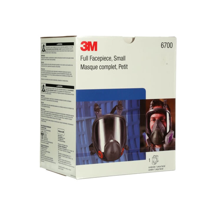 3M Full Facepiece Reusable Respirator 6700 Small, large image number 1