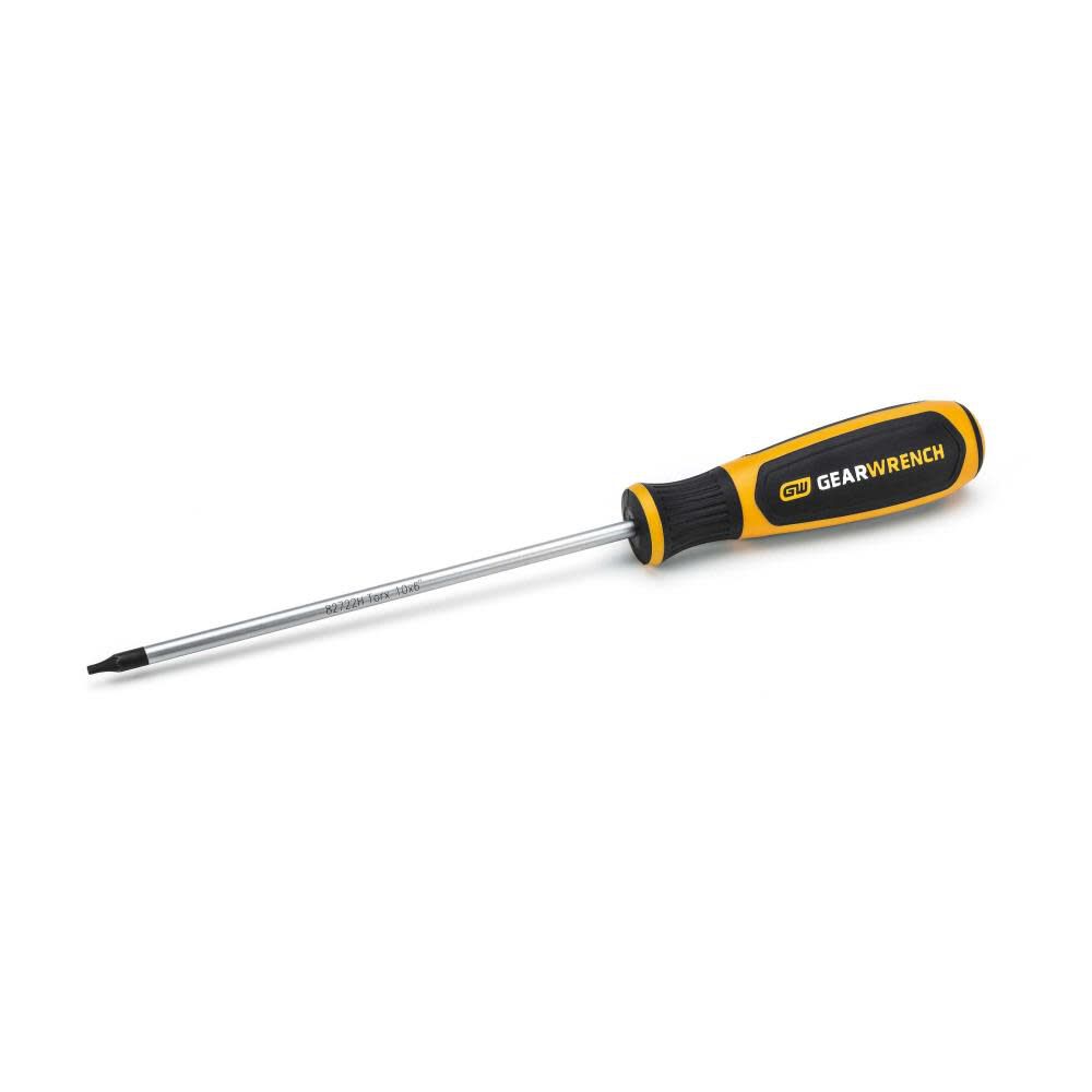 GEARWRENCH T10 x 6inch Torx Dual Material Screwdriver, large image number 1