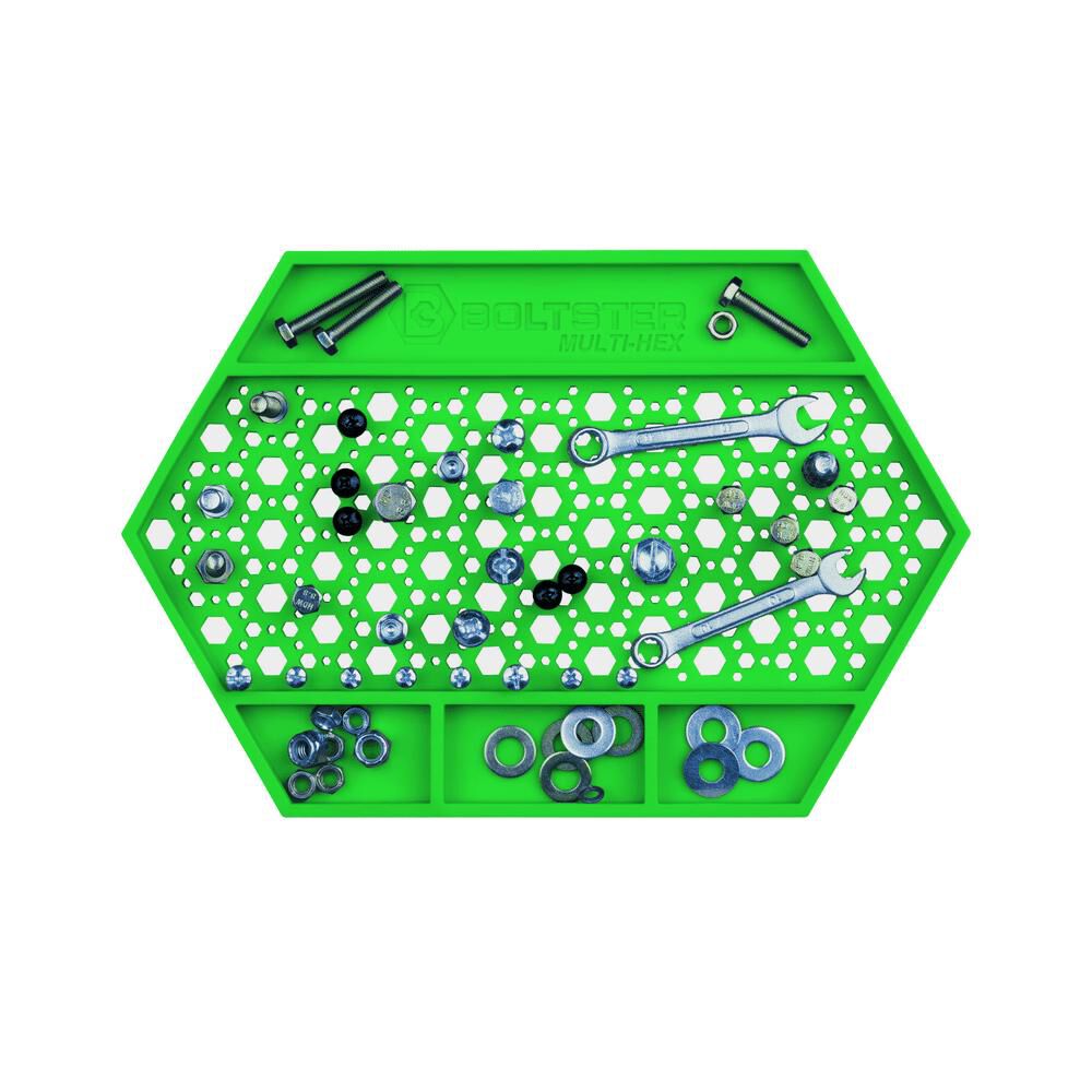 Boltster Multi-Hex Magnetic Fastener Organizer Tray Green, large image number 6