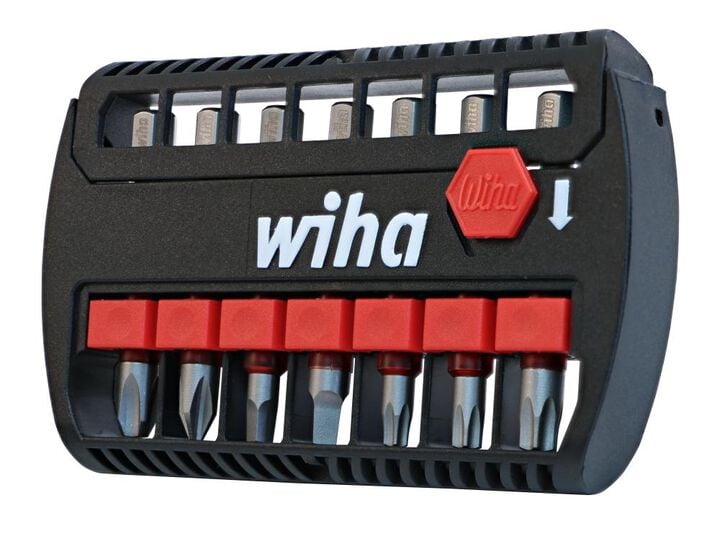 Wiha 7 Piece Terminator Impact Power Bit Buddy Set with Phillips Square Torx