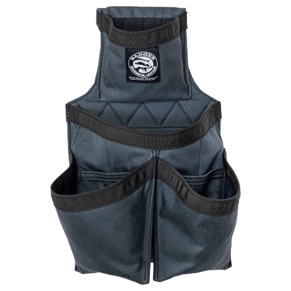 Badger Tool Belts Carpenter Fastener Bag Gunmetal - 441010
