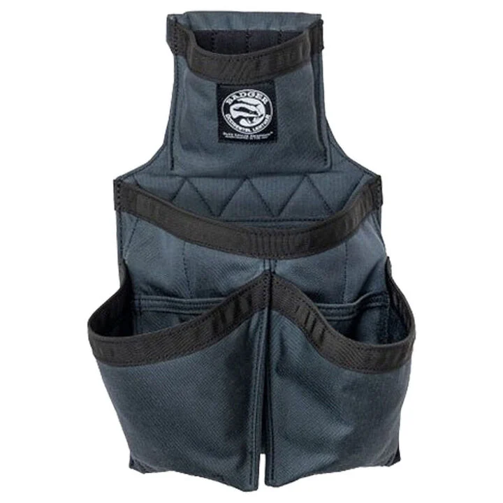 Badger Tool Belts Carpenter Fastener Bag Gunmetal Gray