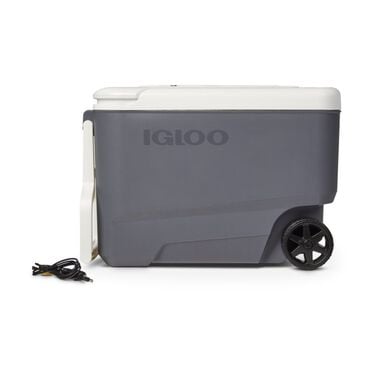 Igloo Versatemp Thermoelectric Hard Cooler Carbonite/White 35qt