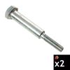 Kubota Parts 1 Inch x 4.5 Inch Shoulder Axle Bolt 2-Pieces, small image number 1