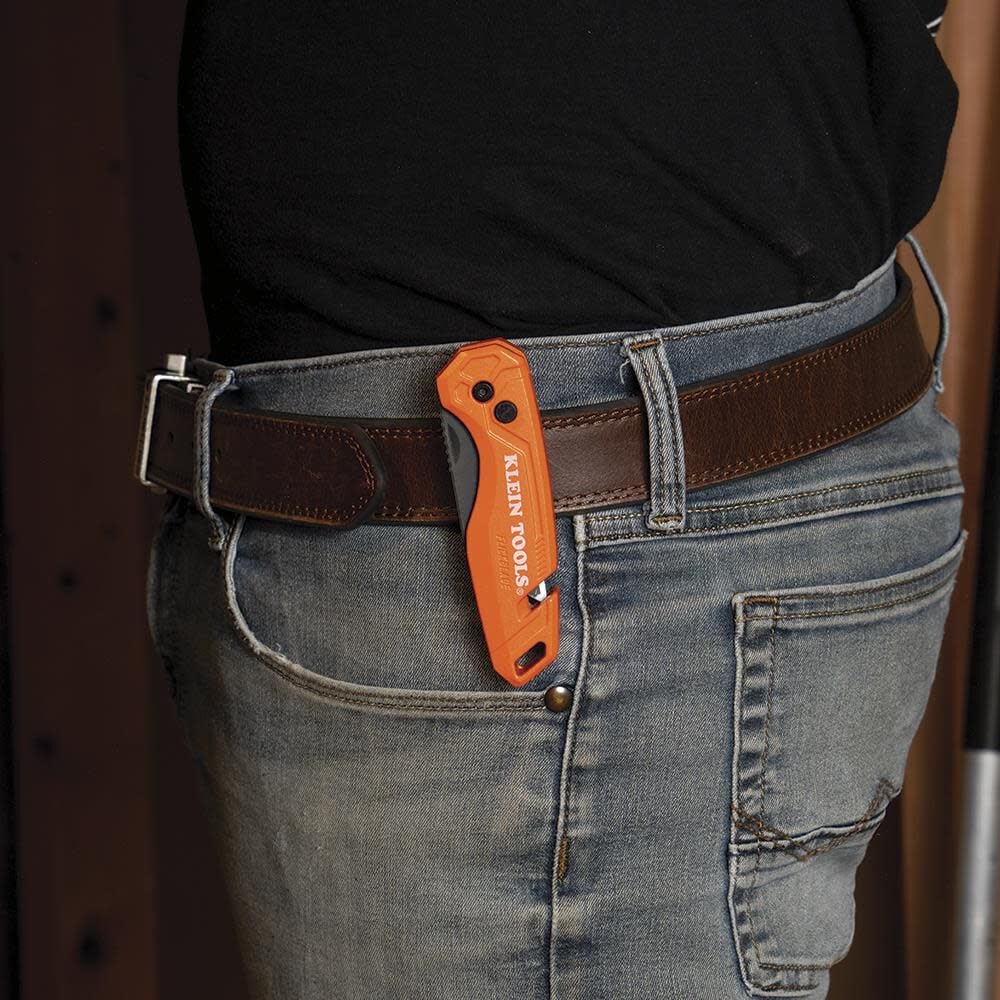 Klein Tools Folding Utility Knife With Storage, large image number 6