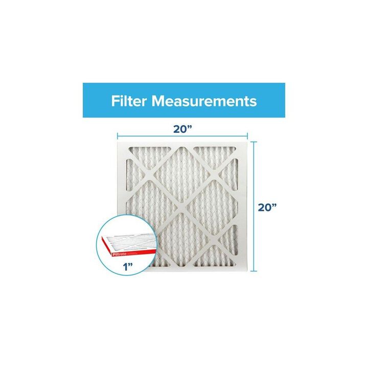 3M Filtrete 20 x 20 x 1-Inch 1000 MPR Allergen Defense Furnace Air Filter, 4-Pack, large image number 1