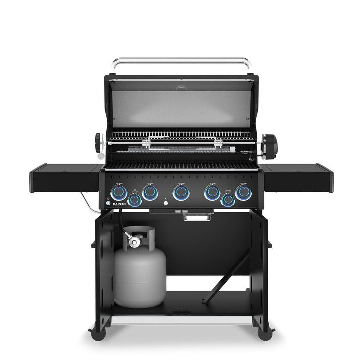 Broil King Baron 590 Pro Shadow 5-Burner Propane Gas Grill, large image number 3