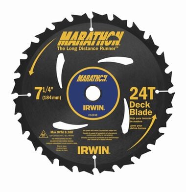 Irwin Saw Blade 7-1/4 In. 24T, large image number 0