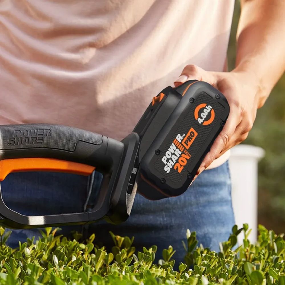 Worx PowerShare Pro 20V 4Ah Lithium Ion Power Tool Battery Pack with Fuel Indicator, large image number 6