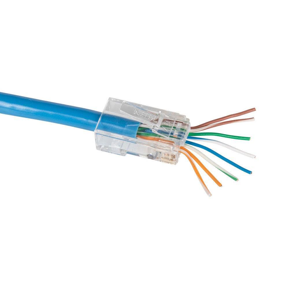Klein Tools Pass-Thru Data Plug. CAT6 10 Pk, large image number 3